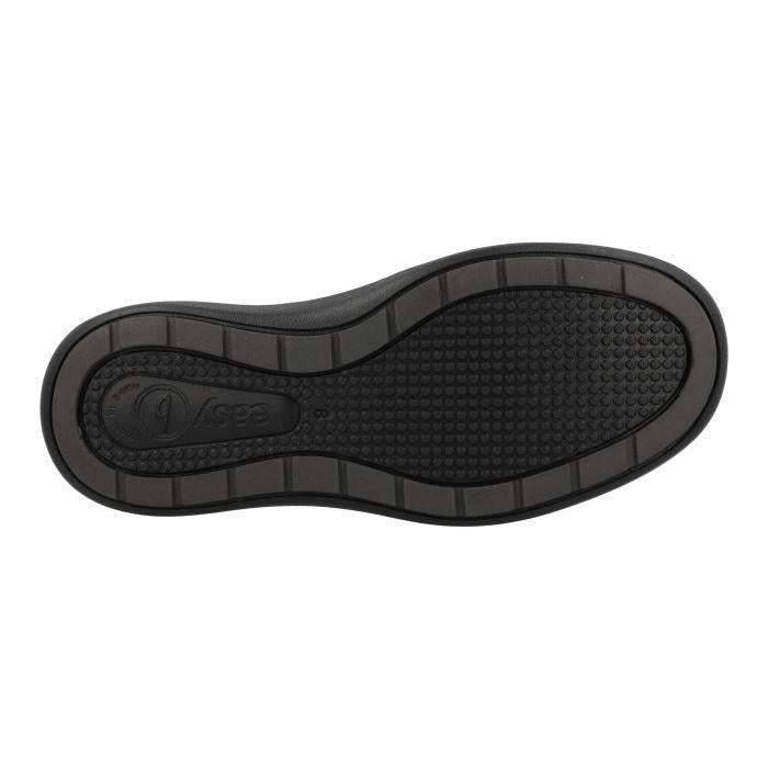 Men's Wide Fit DB Elvis Shoes in Black Leather - Image 1