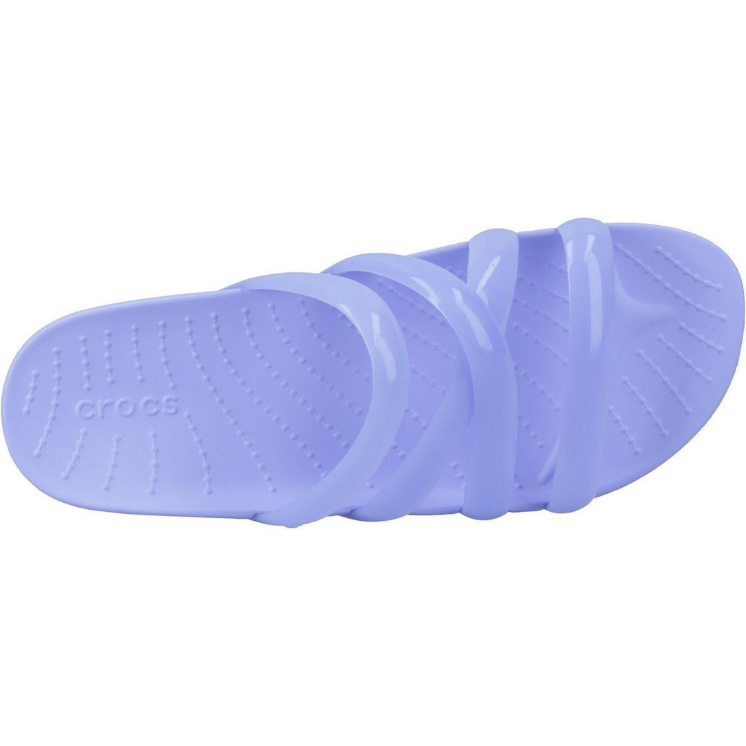 Women's Crocs 208537 Splash Strappy Sandals in Moon Jelly - Image 5