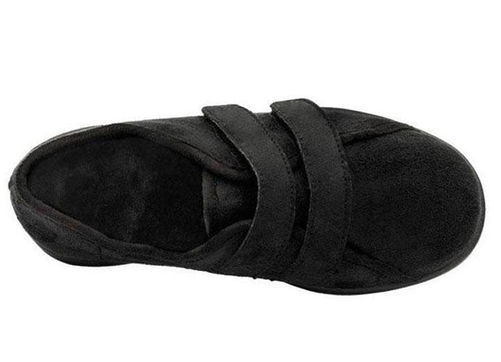 Womens Wide Fit DB Eunice Slippers in Navy - Image 4