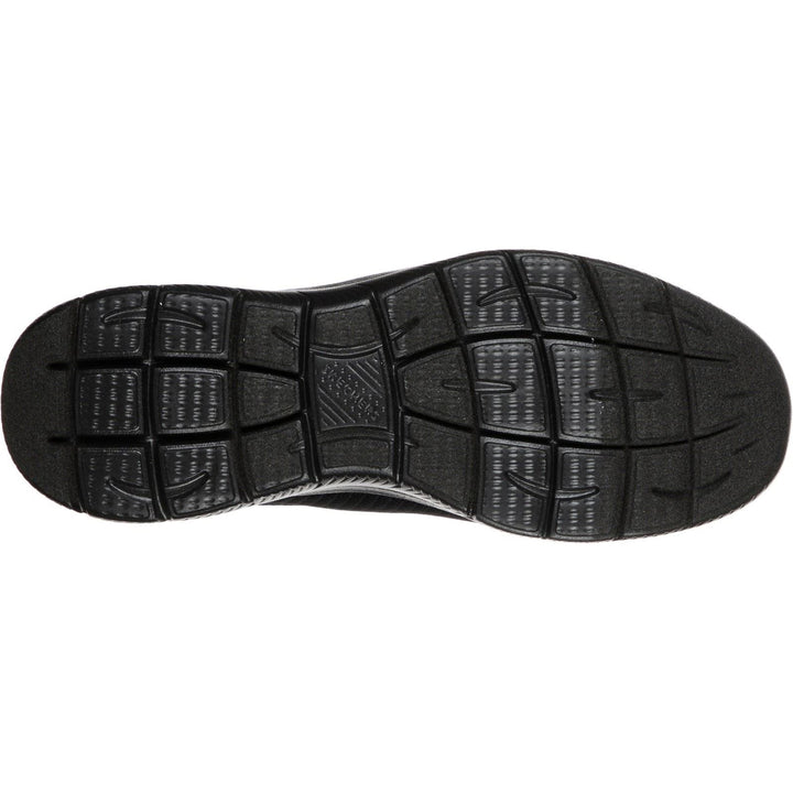 Men's Wide Fit Skechers 52811 Summits Slip On Sports Trainers - Black in Black - Image 1