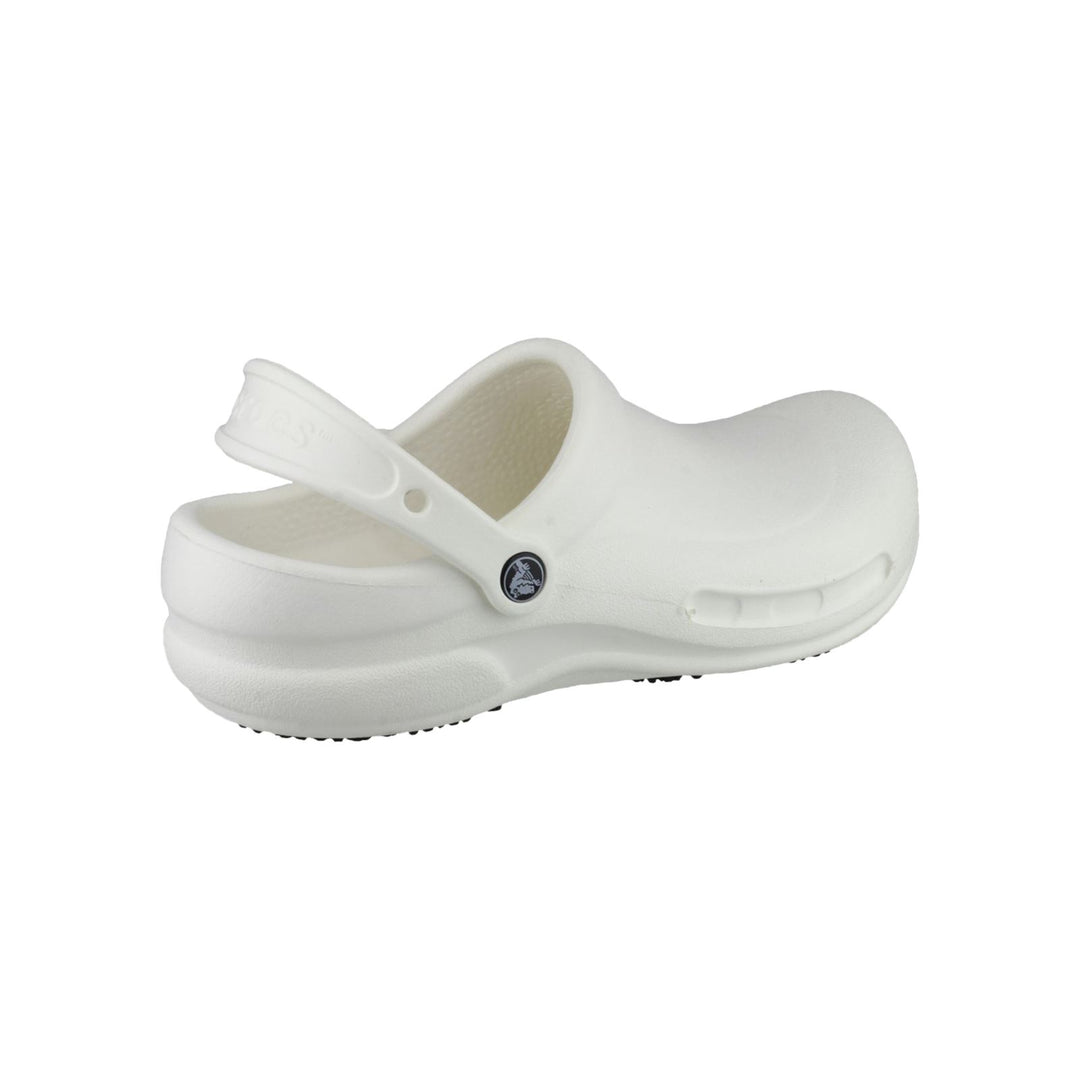 Men's Crocs 10075 Bistro Work Clog Sandals in Black - Image 15