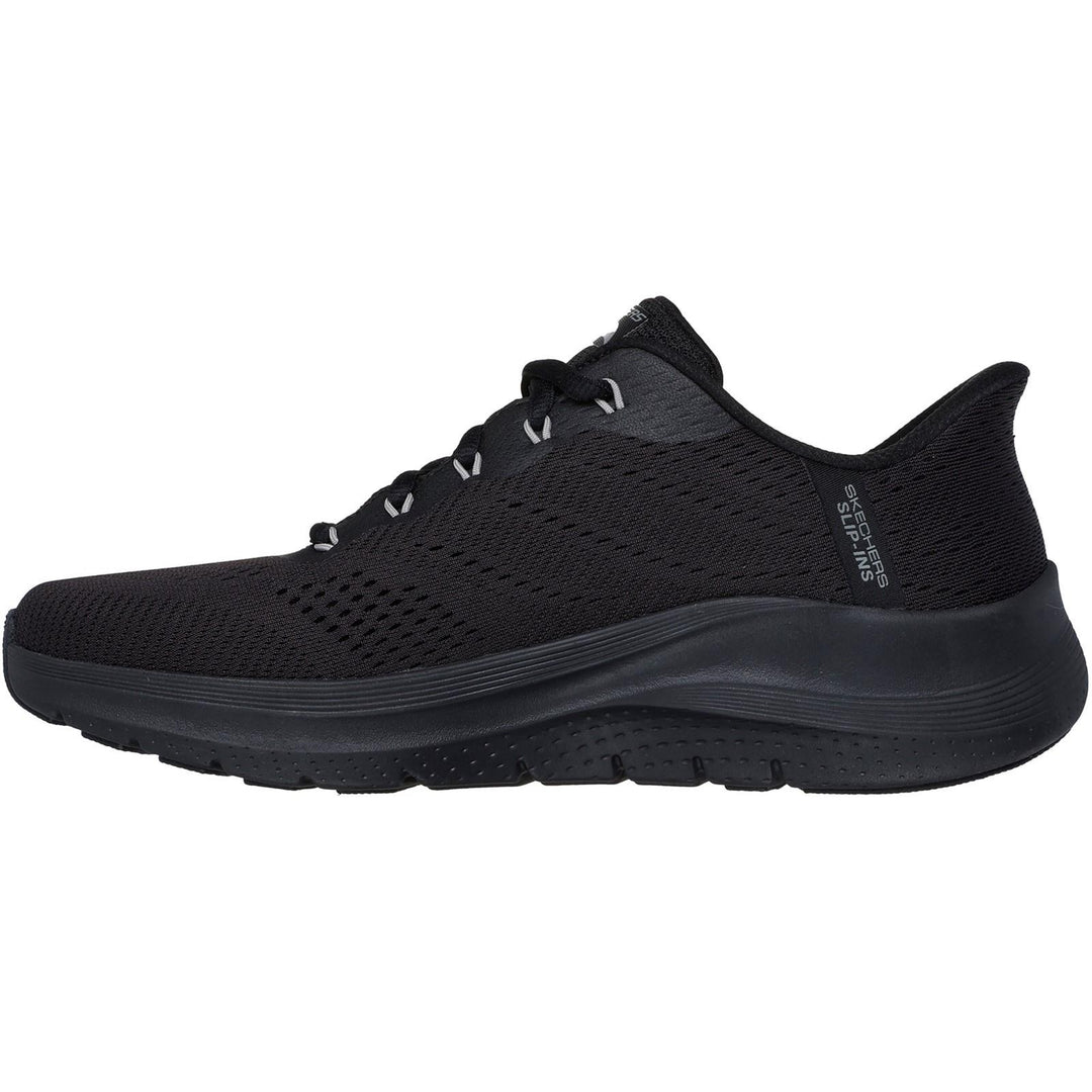 Men's Wide Fit Skechers 232712 Slip-ins Arch Fit 2.0 Lestur Trainers in Black - Image 4