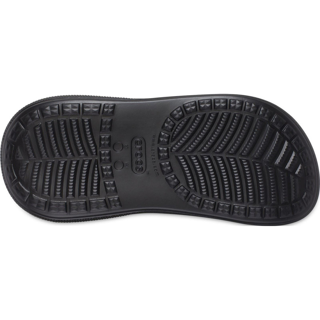 Women's Crocs 207946 Classic Crush Boots in Black - Image 7