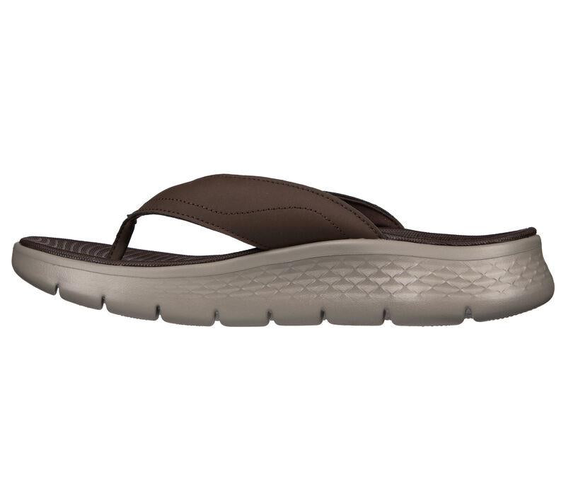 Men's Relaxed Fit Skechers 229202 Go Walk Flex Vallejo Sandals in Chocolate - Image 5