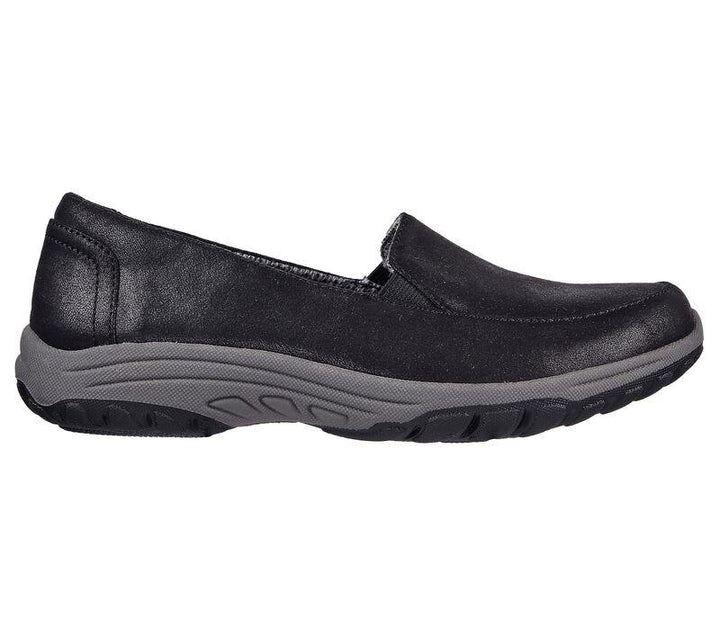 Women's Relaxed Fit Skechers 158385 Reggae Fest 2.0 Textbook Shoes in Black - Image 1