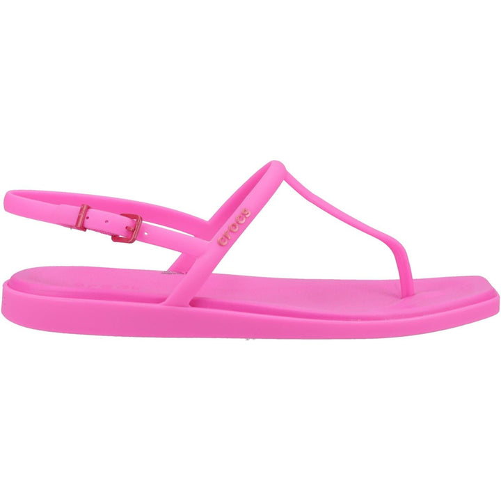 Women's Crocs 209793 Miami Thong Flip Sandals in Black - Image 1