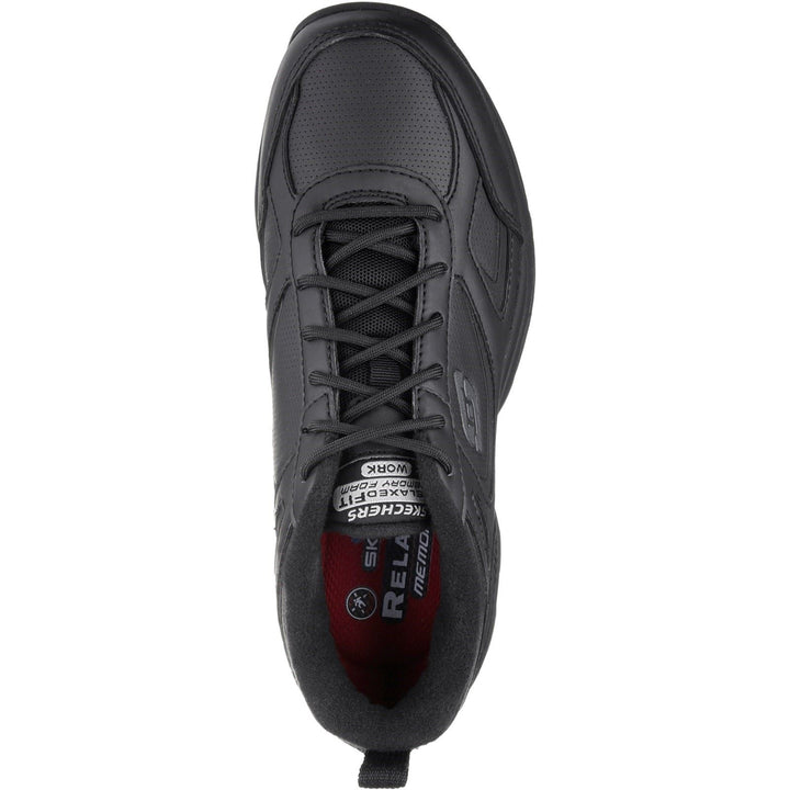 Women's Wide Fit Skechers 77200EC Work RF Dighton Bricelyn SR Safety Trainers in Black - Image 1