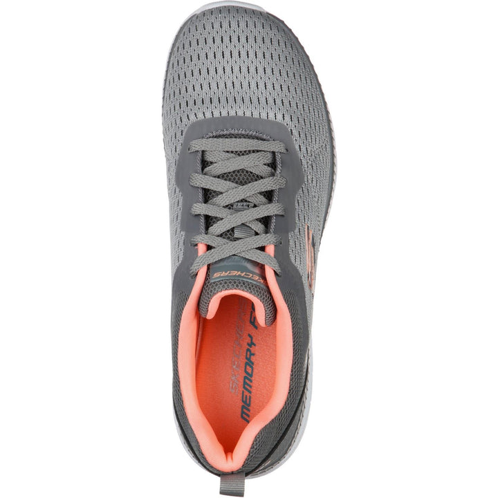 Women's Wide Fit Skechers 12607 Bountiful Quick Path Trainers in Black - Image 1