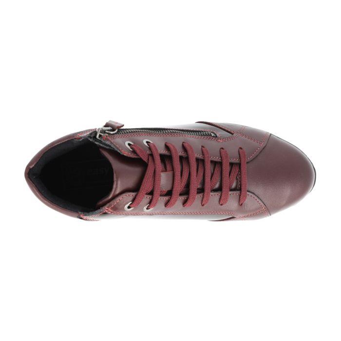 Women's Wide Fit DB Flycatcher Boots in Black Leather / Patent With Speckles - Image 11