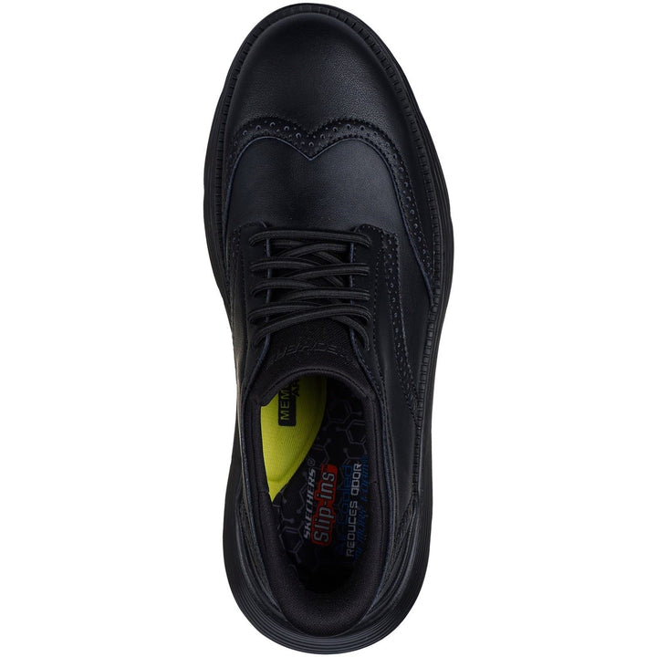 Men's Wide Fit Skechers 205311 Slip-ins Garza Sully Trainers in Black - Image 1