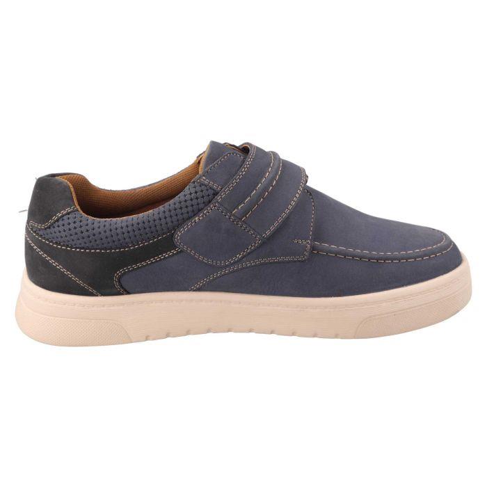 Men's Wide Fit DB Ethan Shoes in Denim Nubuck - Image 1