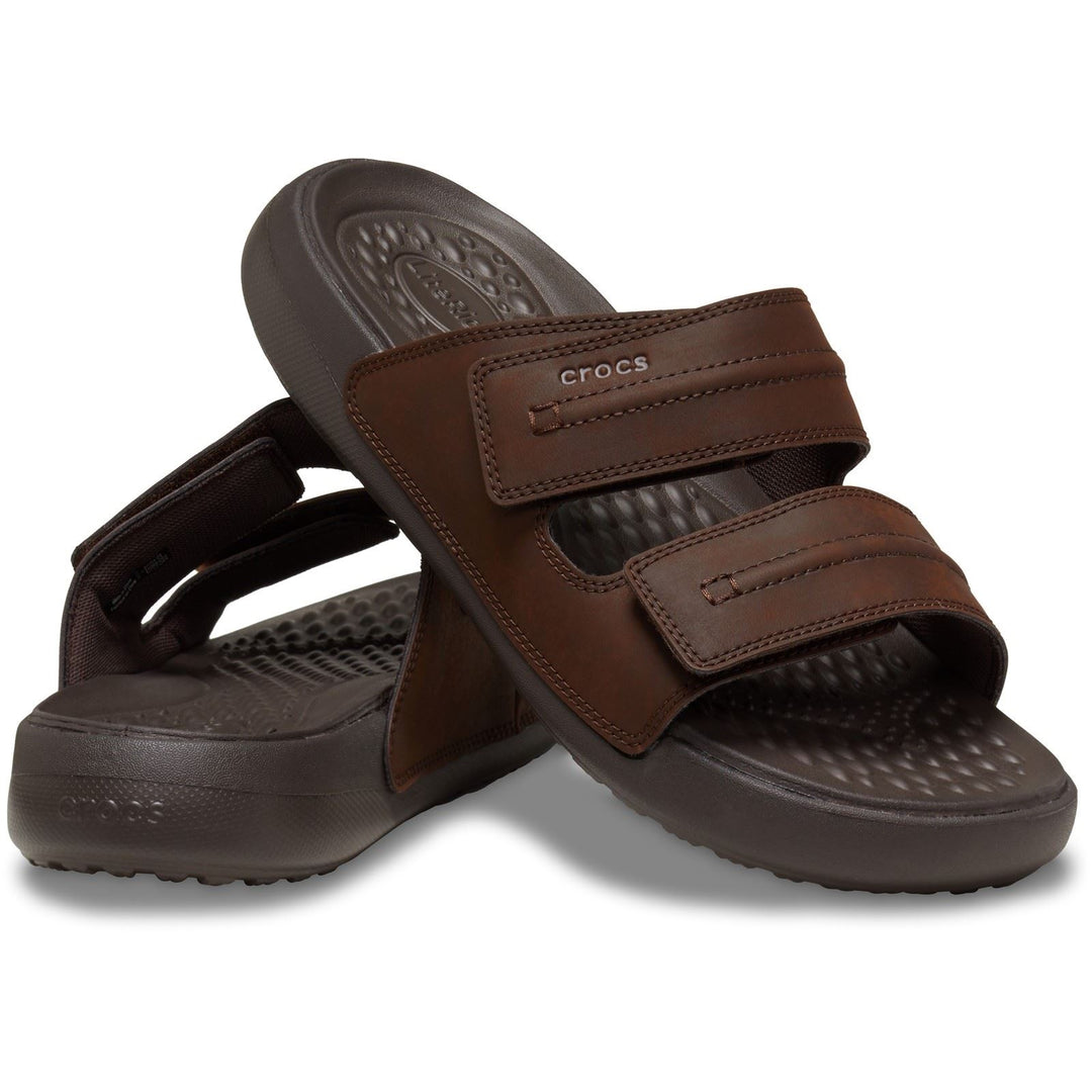 Men's Crocs 209396 Yukon Vista II Sandals in Black - Image 11