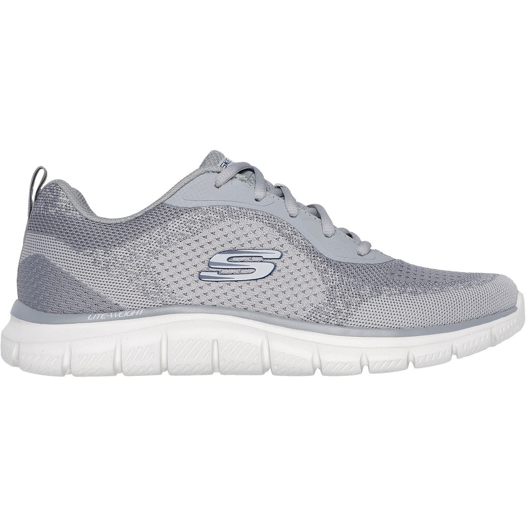 Men's Wide Fit Skechers 232699 Track Glendor Trainers in Grey - Image 2