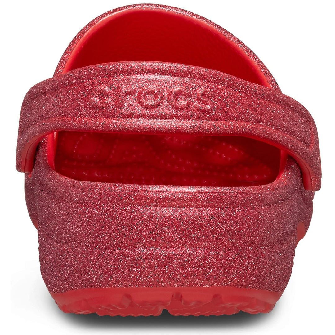 Men's Crocs 205942 Glitter Clog Sandals in Cherry Red - Image 7