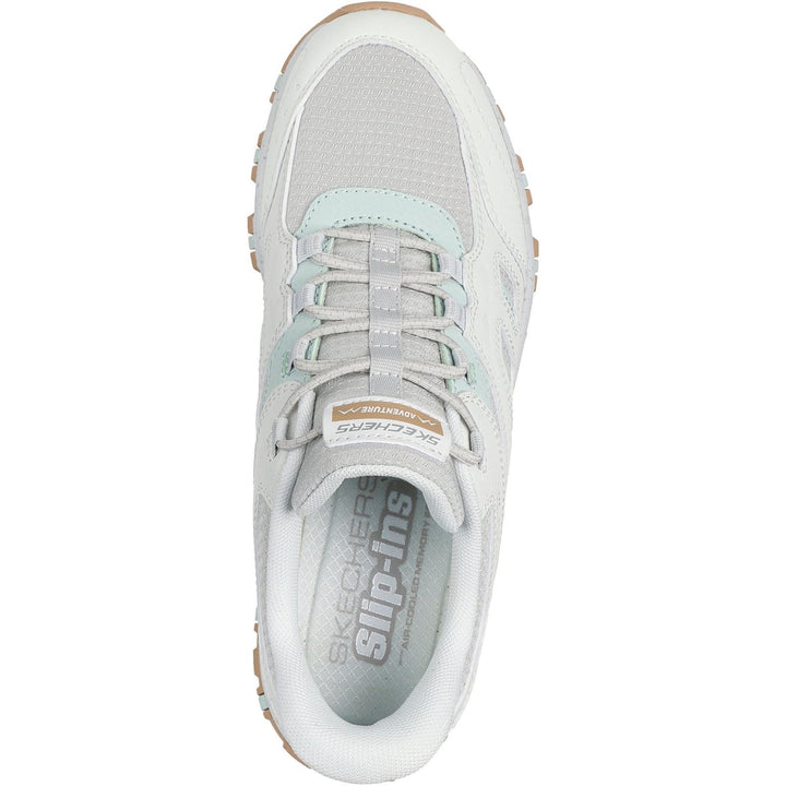 Women's Wide Fit Skechers 180025 Slip-ins Hillcrest Kamalino Trainers in Light Grey - Image 1
