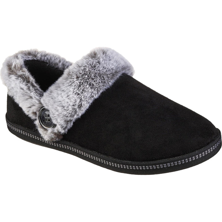 Women's Wide Fit Skechers Cozy 167219 Campfire Fresh Toast Slippers in Chestnut - Image 1