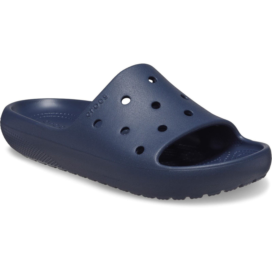 Women's Crocs 209401 Classic Slippers in Navy - Image 3