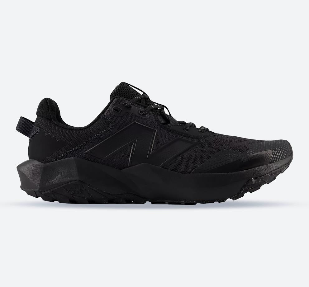 Men's Wide Fit New Balance Dynasoft MTNTRLF6 Trail Walking/Running Trainers in Black - Image 1