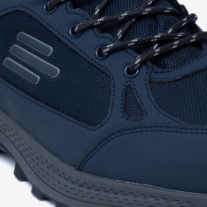 Men's Wide Fit Tredd Well Cloud Walk Trainers - Navy in Navy - Image 1