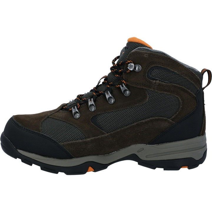 Men's Wide Fit Hi-Tec Storm Hiking Boots in Charcoal/Grey - Image 1