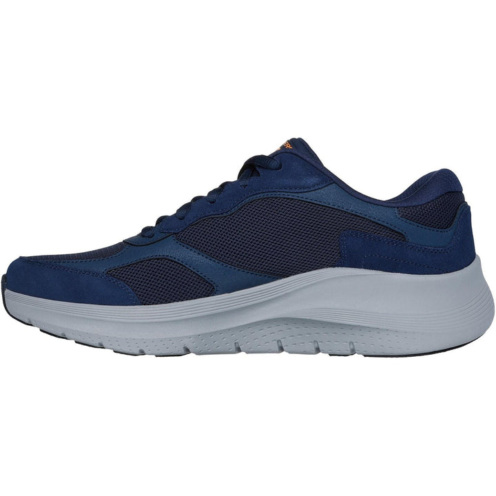 Men's Wide Fit 232702 Skechers Arch Fit 2.0 The Keep Walking Trainers in Olive - Image 1
