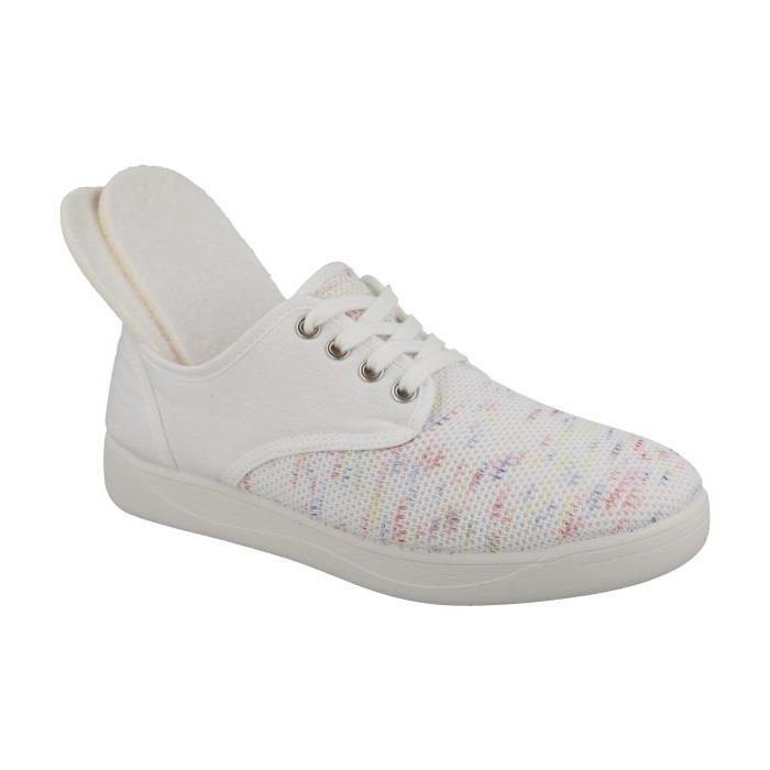 Women's Wide Fit DB Giraffe Canvas Shoes in Black Textile - Image 1