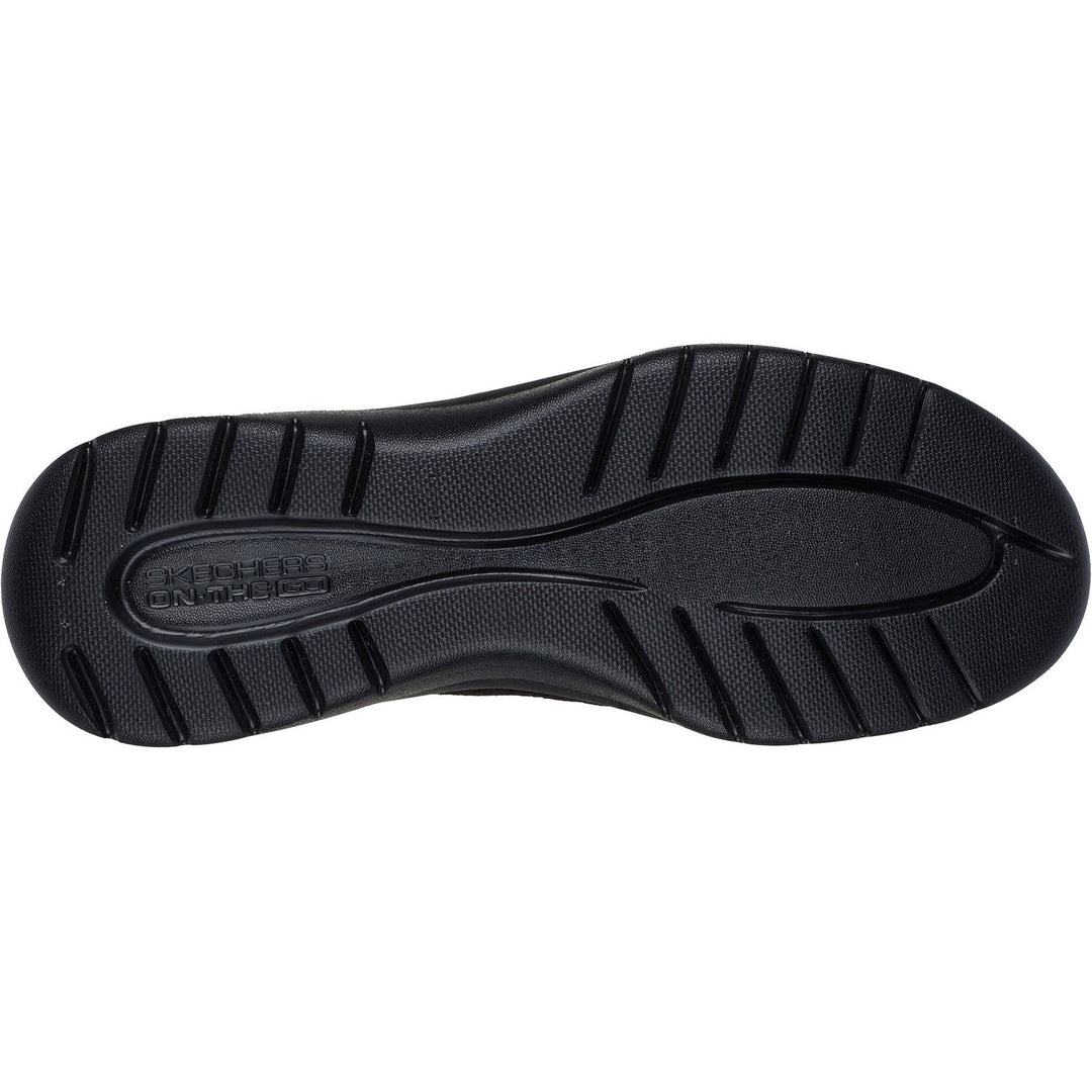 Women's Wide Fit Skechers 138100 Slip-ins On The Go Flex Excellency Shoes in Black - Image 6