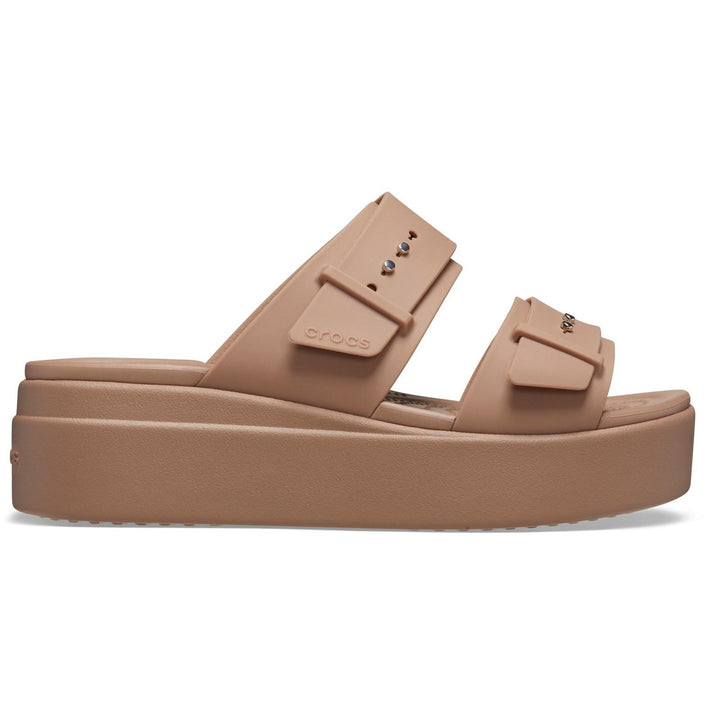 Women's Crocs 207431 Brooklyn Sandals in Black - Image 1