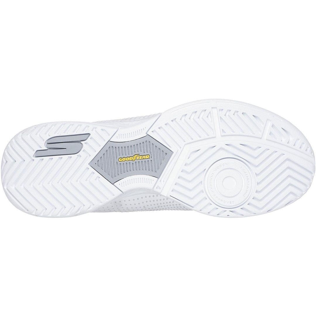 Men's Relaxed Fit Skechers Slip-Ins 172101 Viper Court Reload Trainers in White - Image 6