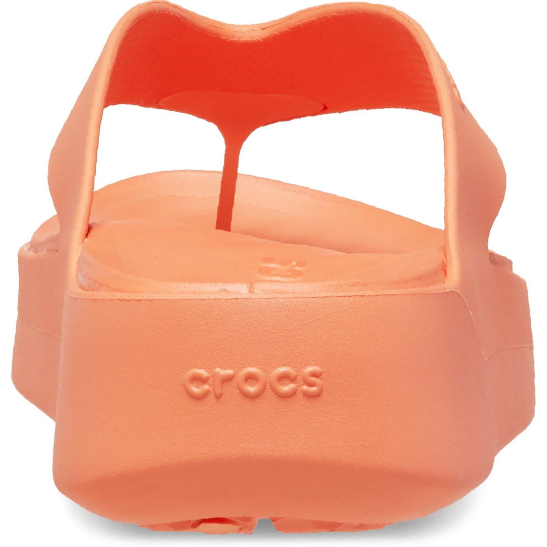 Women's Crocs 209410 Getaway Platform Flip Slippers in Black - Image 29