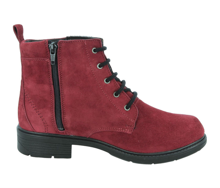 Womens Wide Fit DB Bayeux Boots in Black Nubuck - Image 1
