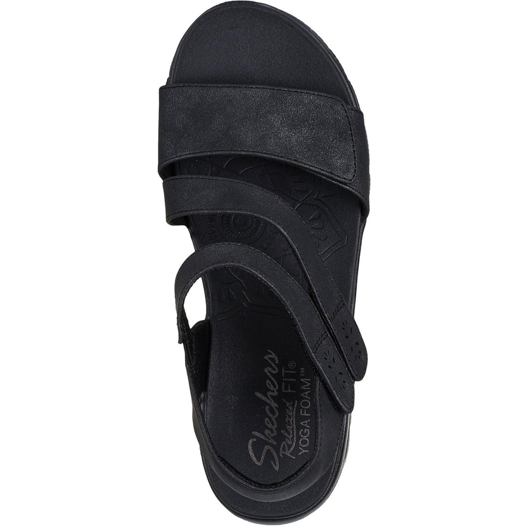 Women's Relaxed Fit Skechers 163532 Easy Going All Day Chic Sandals in Taupe - Image 5