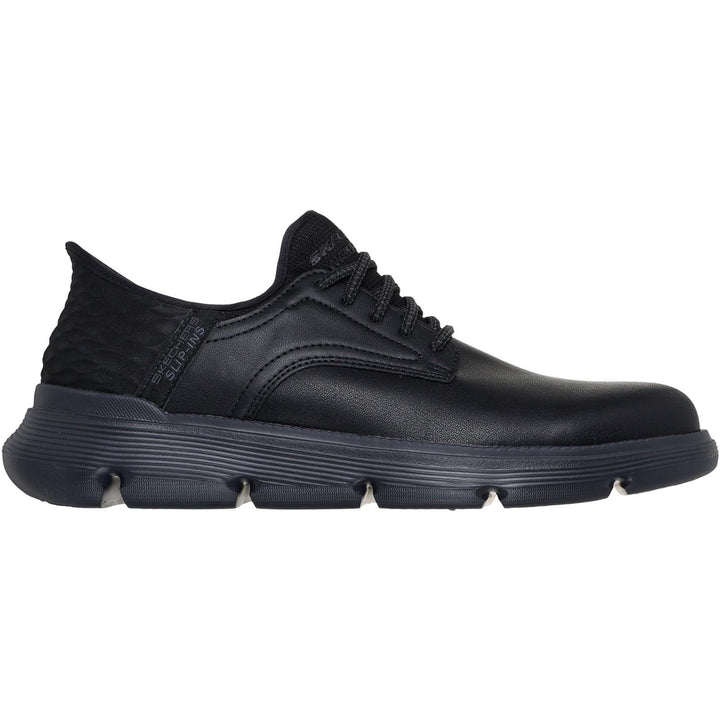 Men's Wide Fit Skechers 205278 Garza Carlyn Trainers in Black - Image 1