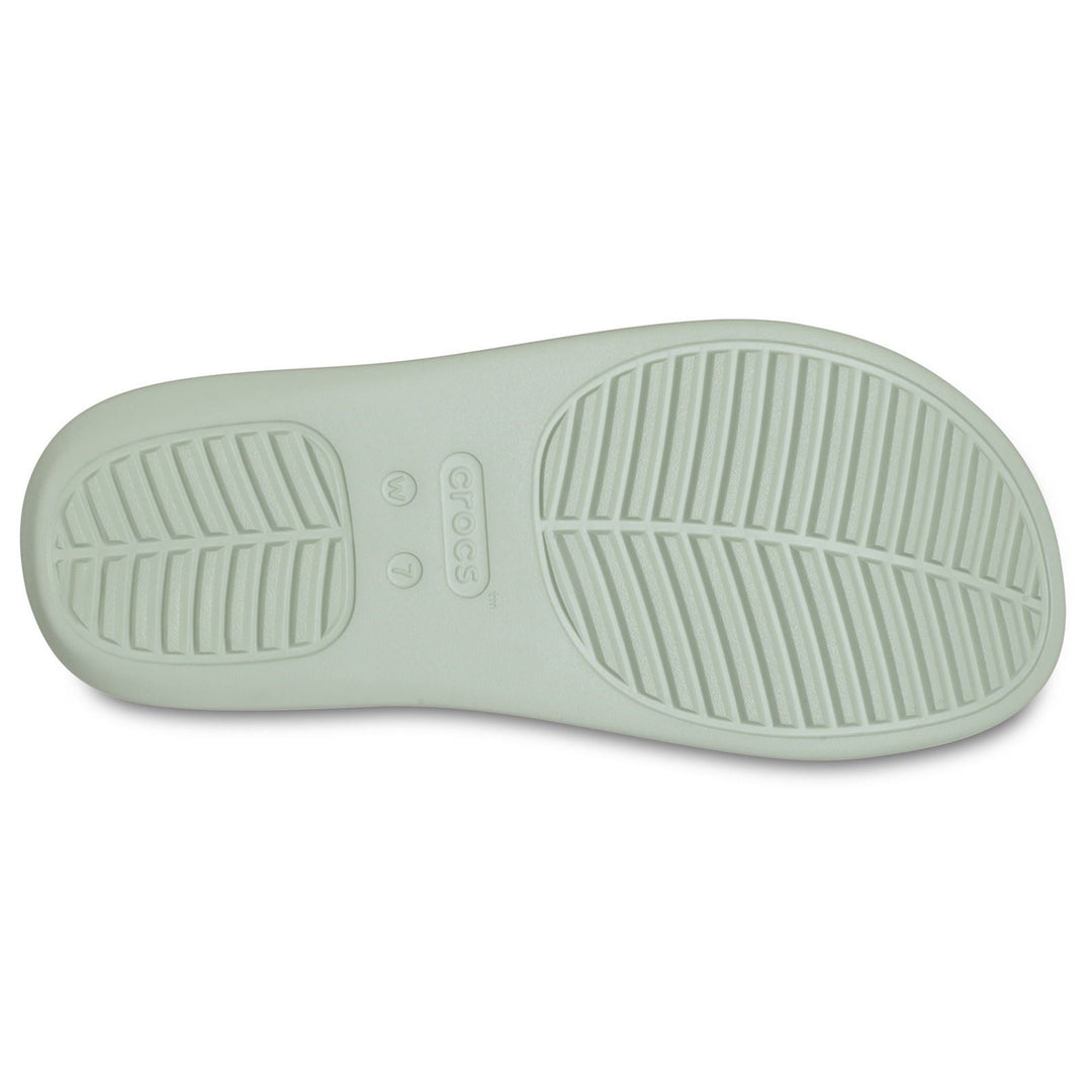 Women's Crocs 209410 Getaway Platform Flip Slippers in Black - Image 24