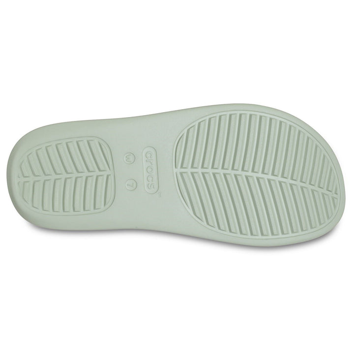 Women's Crocs 209410 Getaway Platform Flip Slippers in Black - Image 1