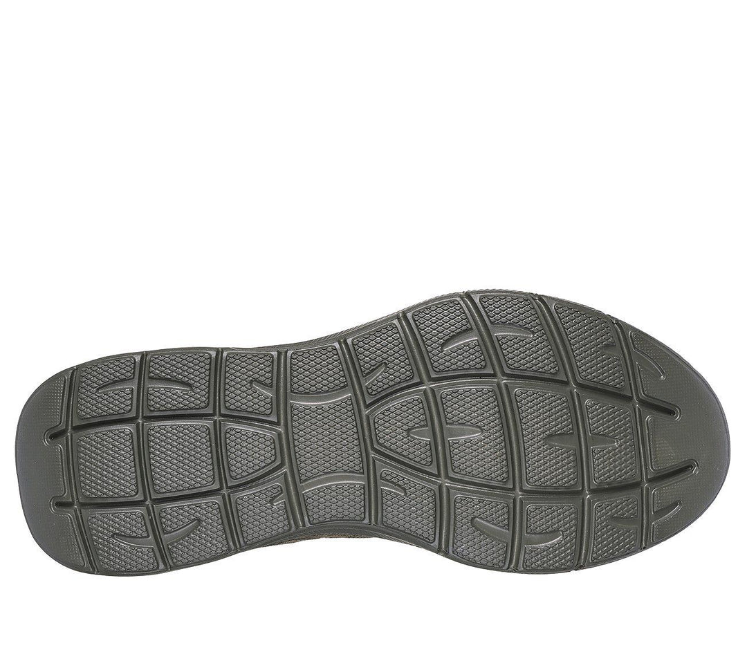 Men's Wide Fit Skechers 118075 Bobs Unity Trainers in Olive - Image 6