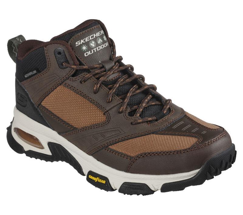 Men's Wide Fit Skechers 237215 Skech Air Envoy Bulldozer Hiking Boots in Brown - Image 10