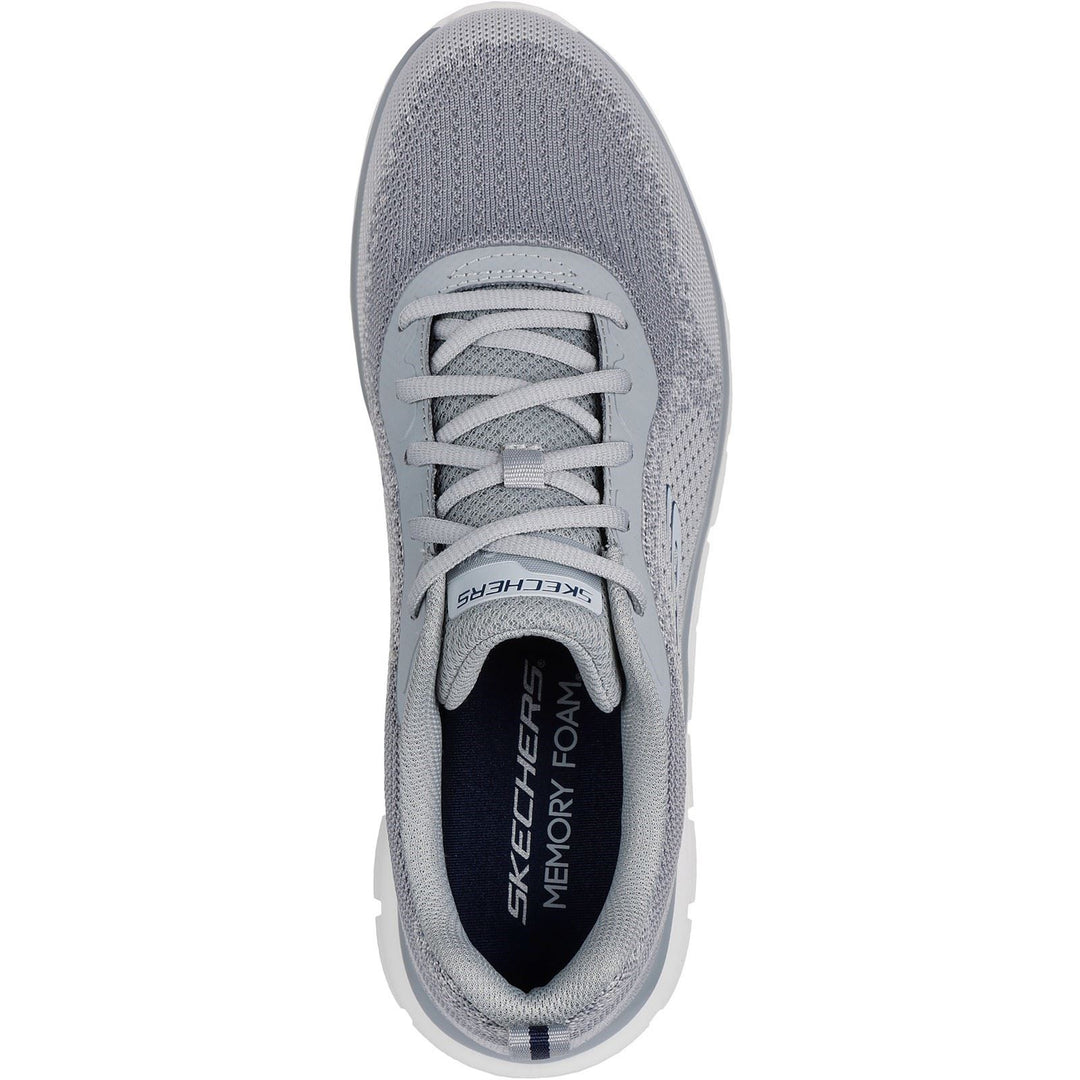 Men's Wide Fit Skechers 232699 Track Glendor Trainers in Grey - Image 5