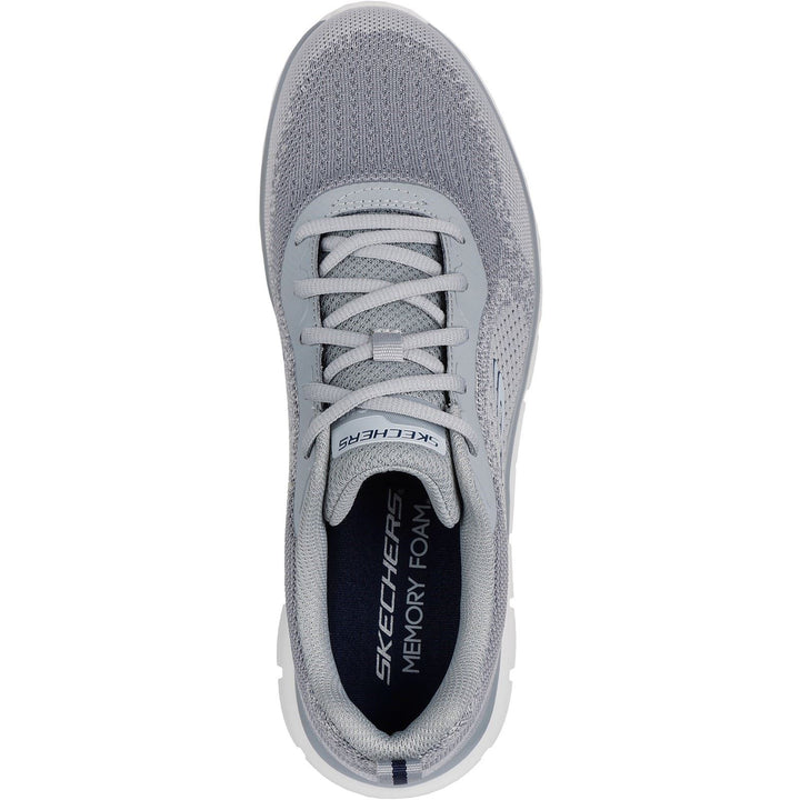 Men's Wide Fit Skechers 232699 Track Glendor Trainers in Grey - Image 1