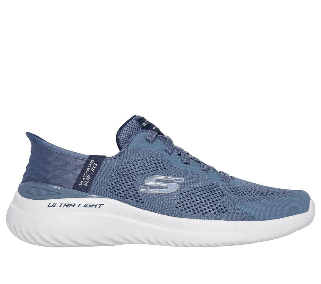 Men's Wide Fit Skechers Slip-ins 232459 Bounder 2.0 Emerged Trainers in Slate - Image 2