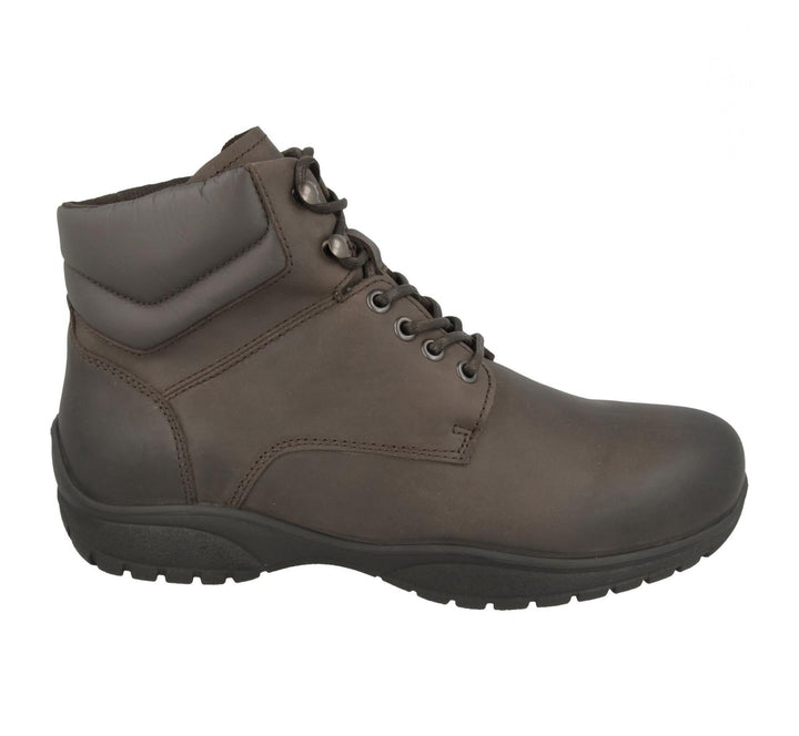 Mens Wide Fit DB Odessa Boots in Black Waterproof Nubuck - Image 1