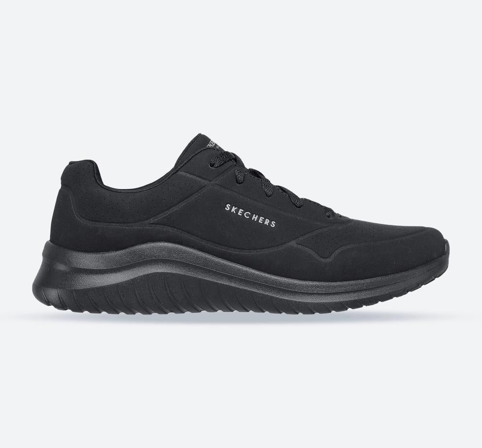 Men's Wide Fit Skechers 232209 Ultra Flex 2.0 Vicinity Trainers in Black - Image 1