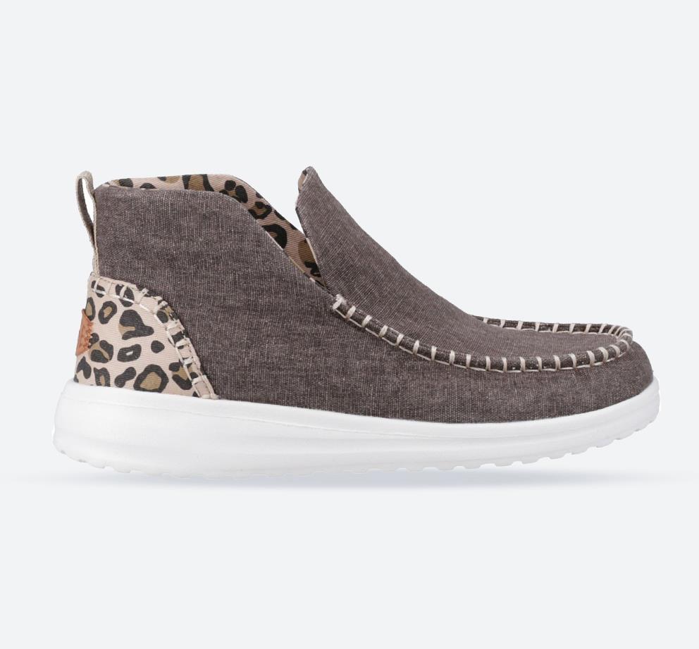 Women's Heydude 40209 Denny Ankle Boots - Leopard in Leopard - Image 1