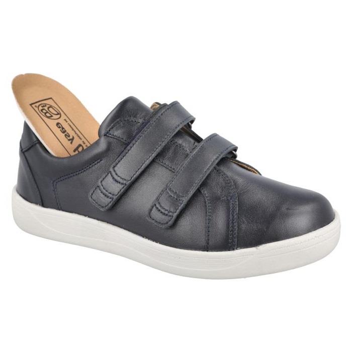 Women's Wide Fit DB Grendon Shoes in Navy - Image 6