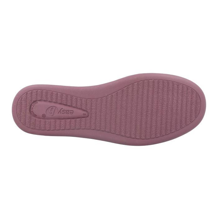 Women's Wide Fit DB Galilee Slippers in Navy Velour - Image 12