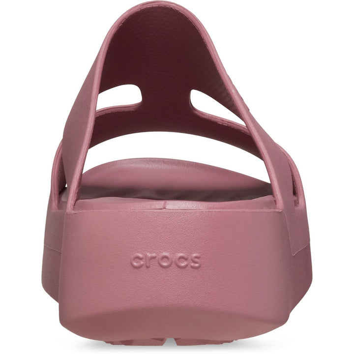 Women's Crocs 209409 Getaway Platform H-Strap Slippers in Latte - Image 1