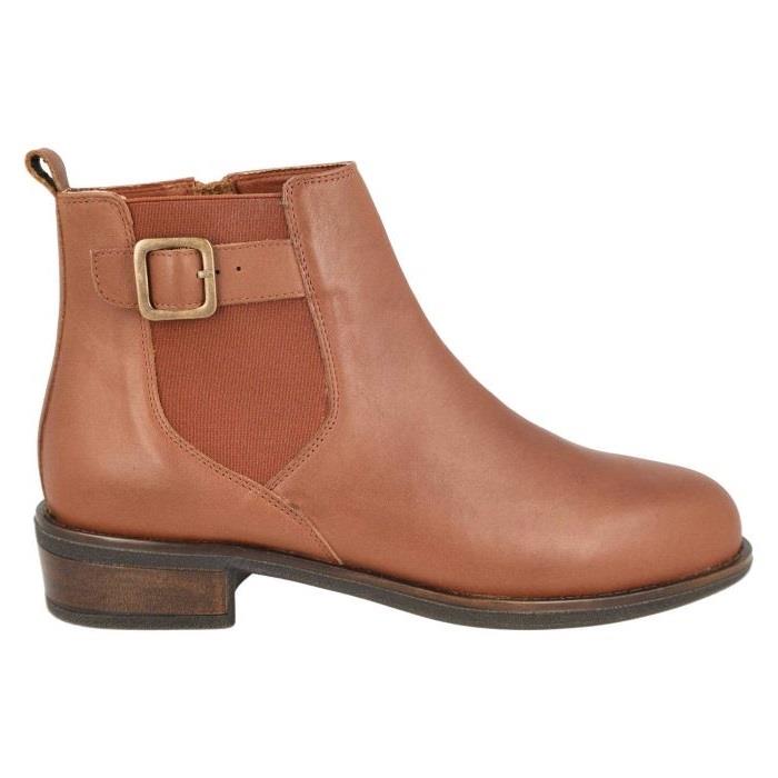 Women's Wide Fit DB Esme Boots in Black Leather - Image 8