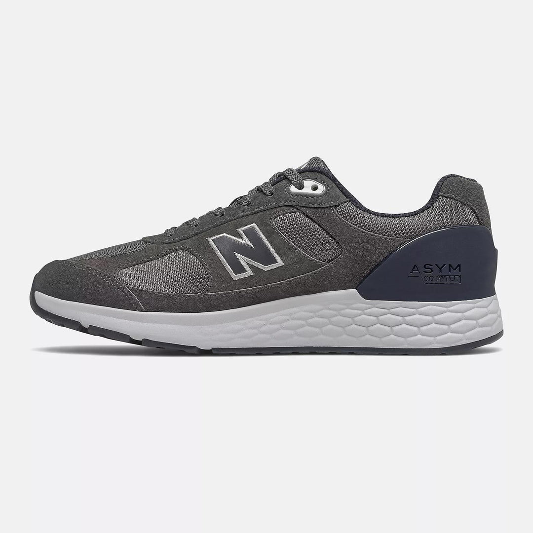 Mens Wide Fit New Balance MW1880 Walking Trainers - Grey/Eclipse in Grey/Eclipse - Image 3