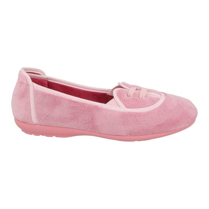 Women's Wide Fit DB Kent Slippers in Black Velour - Image 1