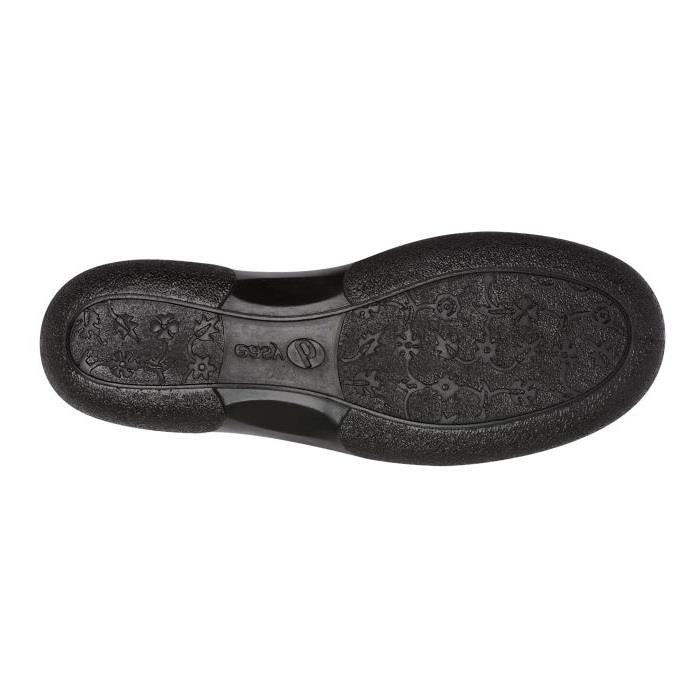 Women's Wide Fit DB Mollie Shoes in Black Leather - Image 7